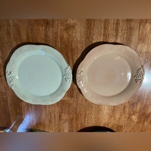 Casa Stone Madeira Harvest Dinner Plate, Moss Green, 11.5"